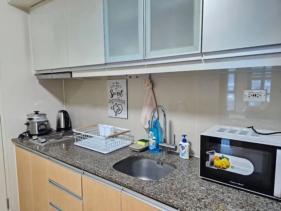 One Uptown Bgc Modern & Spacious, Great Location, 200Mbps & Washer Manilla Appartement
